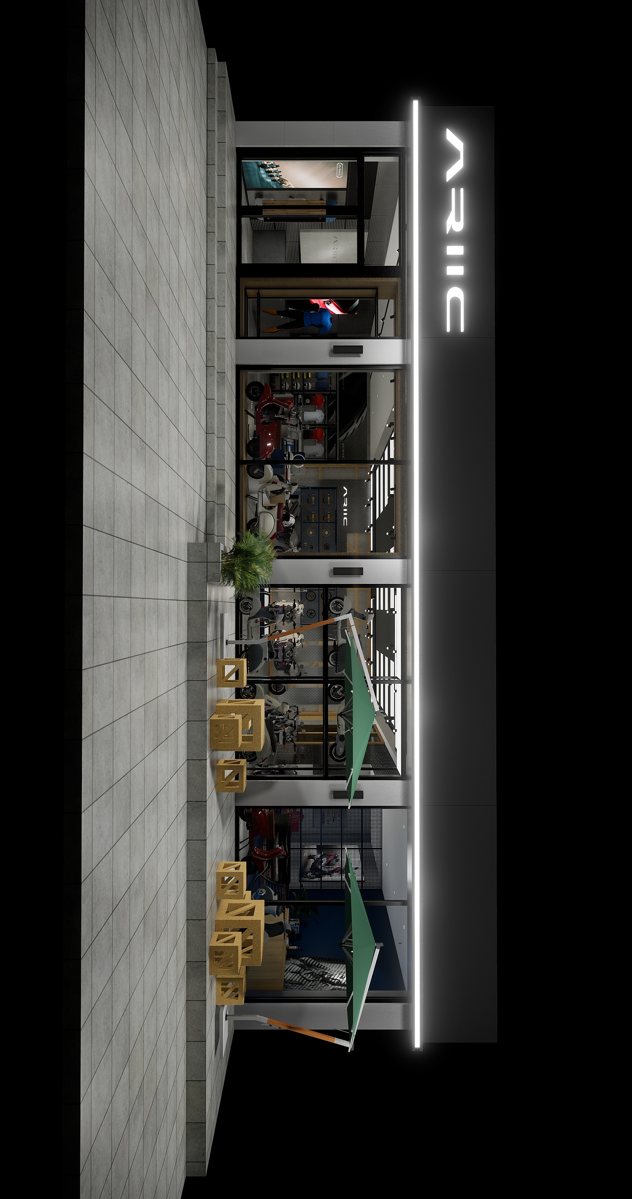 力刻摩托车概念