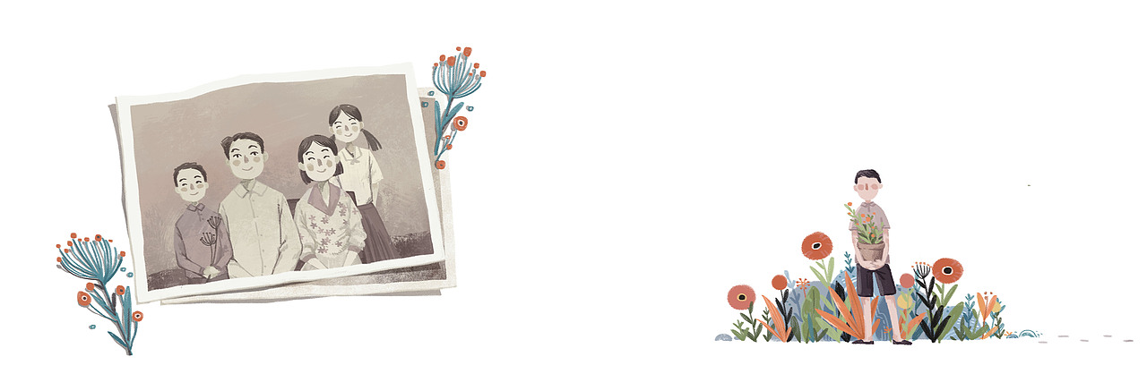 阿飞的花店 【儿童插画】