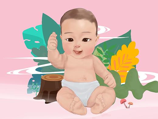 寶貝（個(gè)人主頁(yè)-ZNDEzODc3NjA=） - 兒童插畫 - 站酷設(shè)計(jì)師Mariojay原創(chuàng)素材 - 站酷ZCOOL