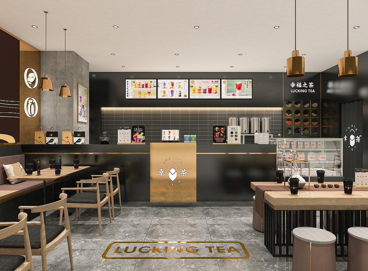 幸茶-餐饮空调设计（图ZMjcwNTg4NDgw） - 酒店餐饮设计 - 站酷设计师白洞设计原创素材 - 站酷ZCOOL