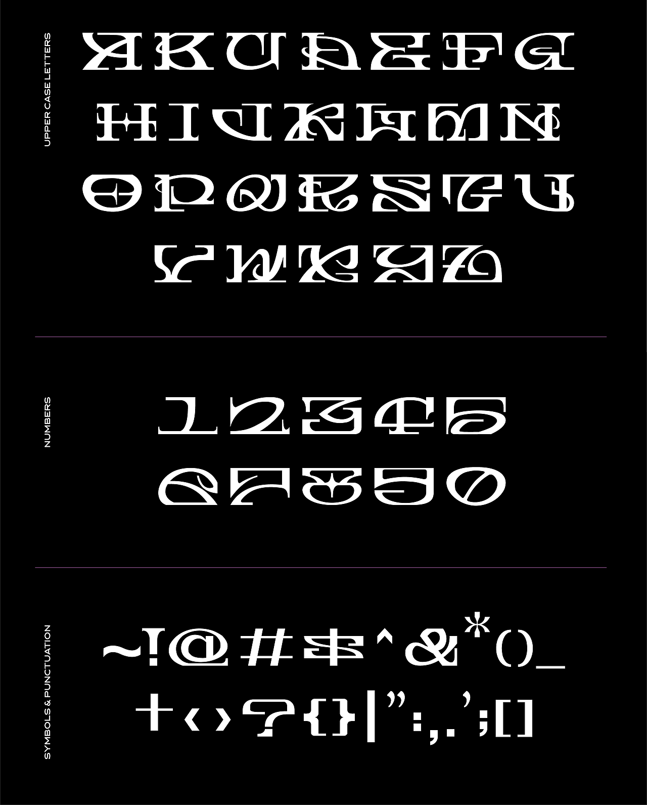 管井字体丨TUBES TRAP DISPLAY FONT 原创标题装饰字体