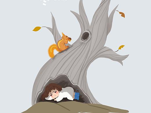 立冬（个人主页-ZNDIzNDM1NzI=） - 创作习作 - 站酷设计师噜噜鹿1994原创素材 - 站酷ZCOOL