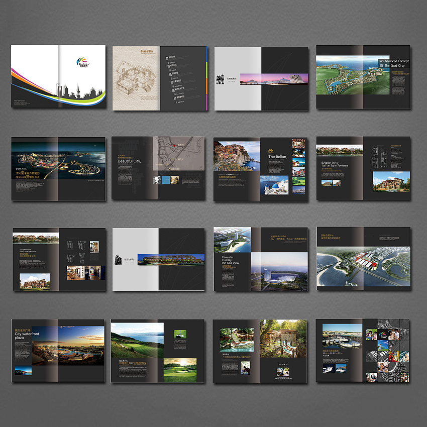 2012年的楼书设计