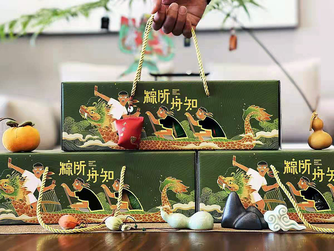 端午节国潮插画（图ZMjU2NDk1MTA4） - 商业插画 - 站酷设计师插画小柯基原创素材 - 站酷ZCOOL