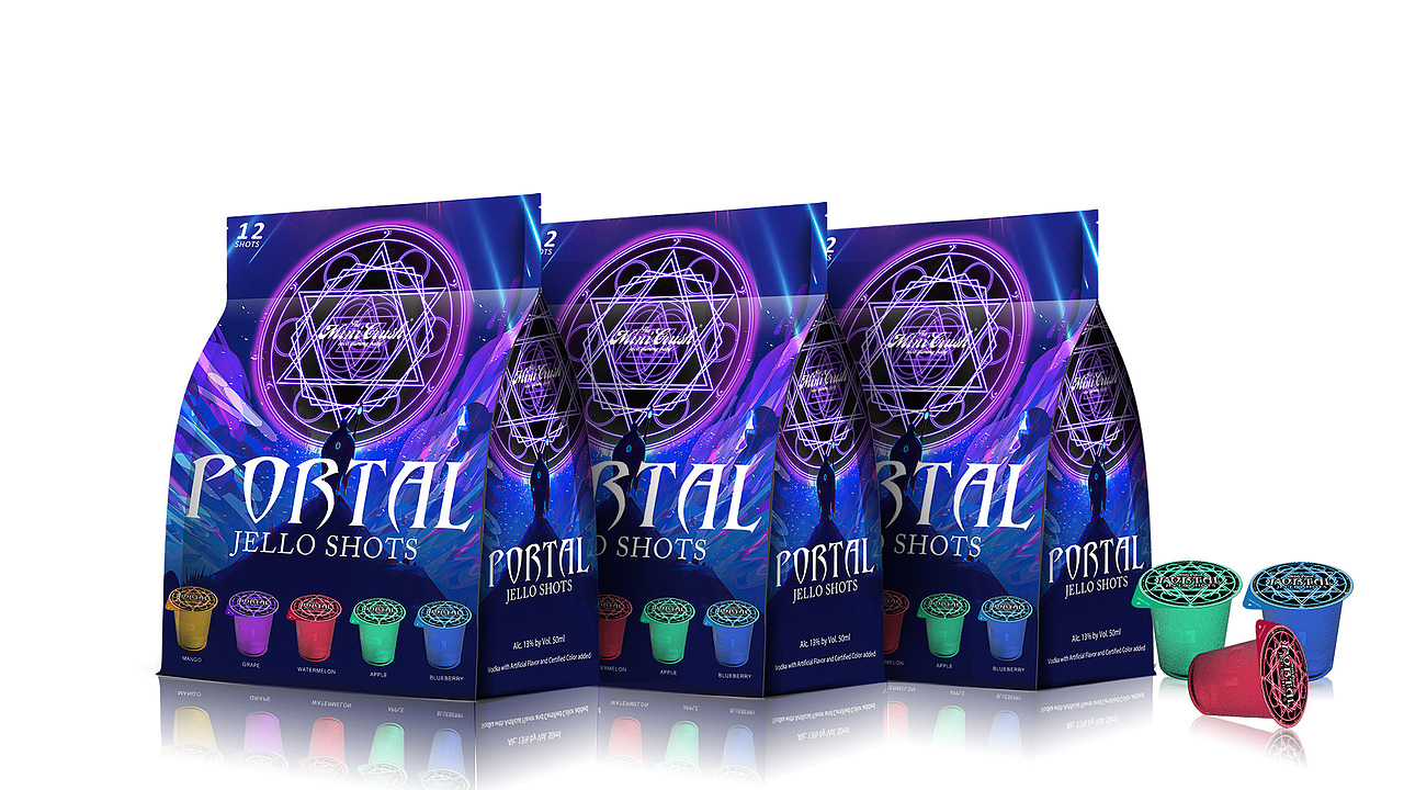 酒果冻包装设计方案