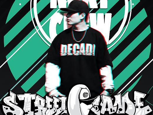 HIPHOP STUDIO（个人主页-ZNTg5NDQxODA=） - 海报 - 站酷设计师方某某哦原创素材 - 站酷ZCOOL