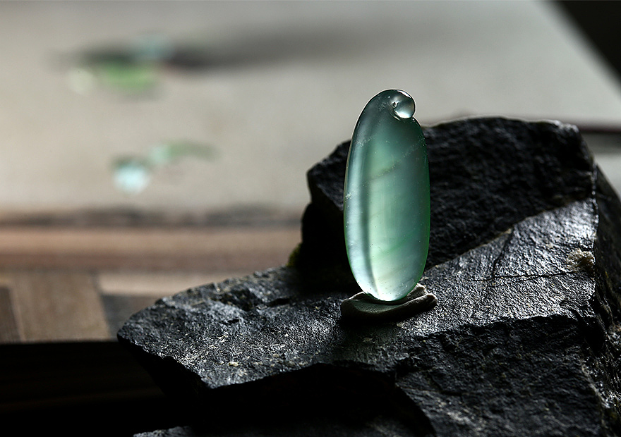 聚翠光廊—翡翠摄影—晴绿福瓜