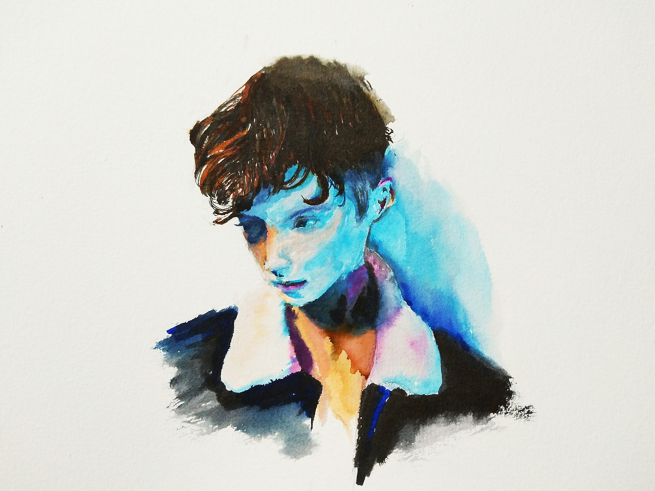 手绘练习大爱戳爷盛世美颜