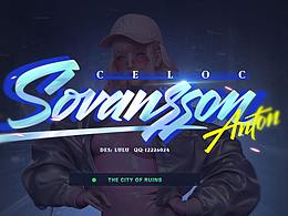 賽博風(fēng)格UI