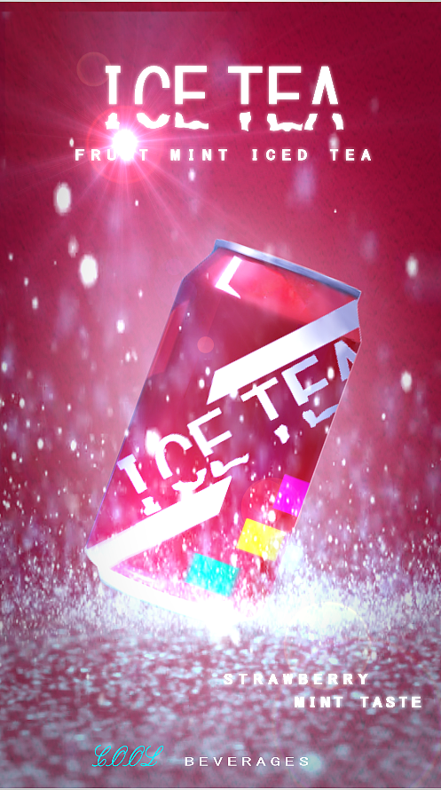 ICE TEA（图ZMTMwMjY5MjIw） - 短片 - 站酷设计师诗艺小主广告原创素材 - 站酷ZCOOL