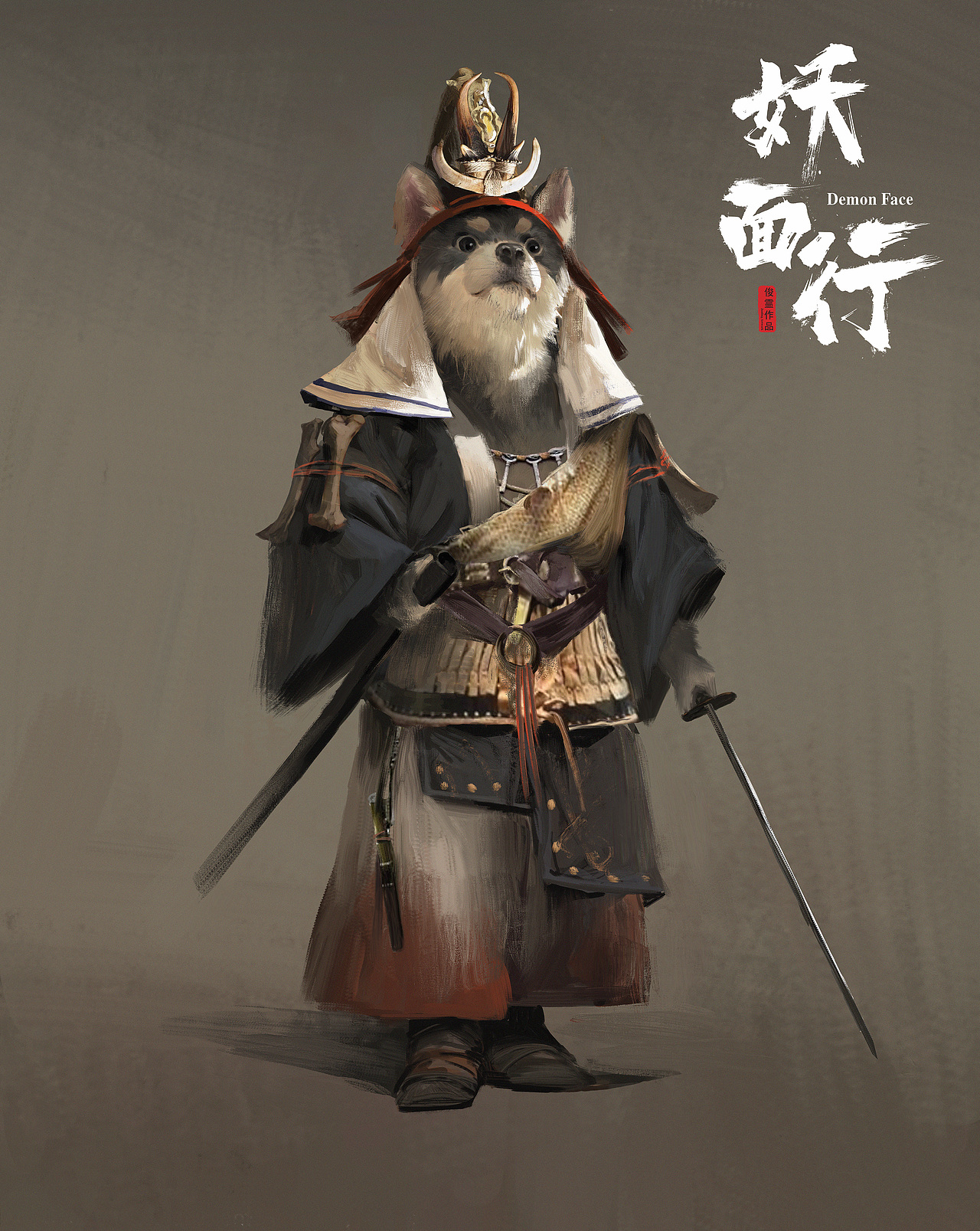 《妖面行》阶段性角色总结（图ZMjk1Nzc2NzAw） - 创作习作 - 站酷设计师俊灵WJL原创素材 - 站酷ZCOOL