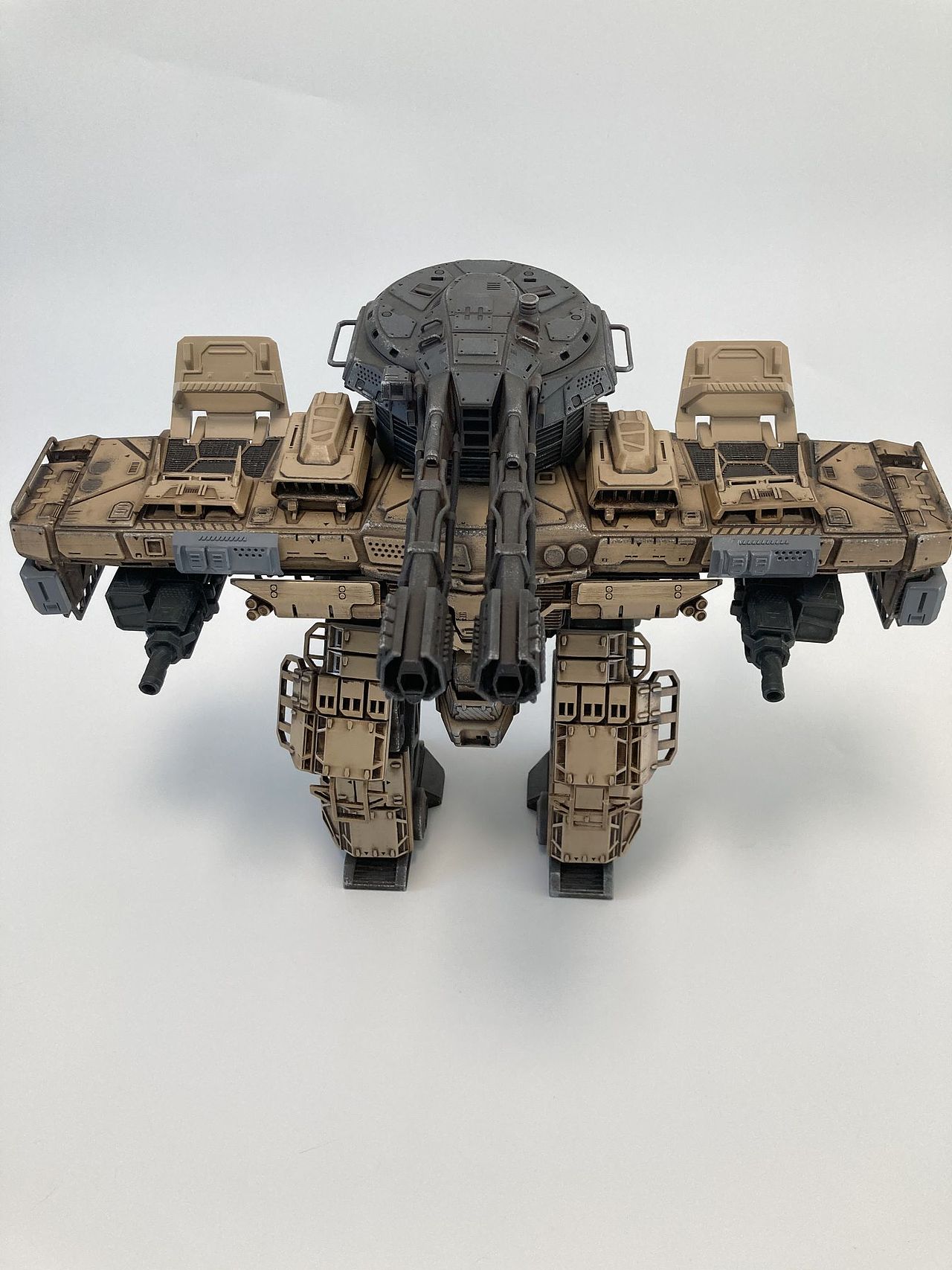 战斗泰坦游戏 堡垒机甲还原 +实体化模型制作