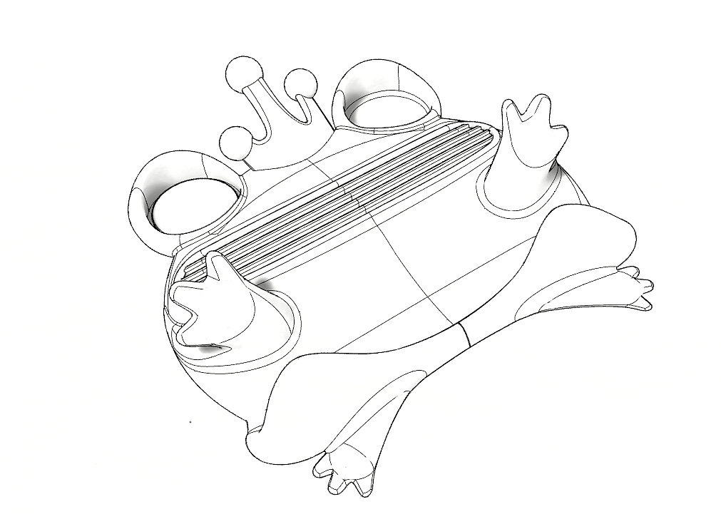 青蛙王子——车载多功能收纳神器（图ZMTA3NDA4MTk2） - 其他工业/产品 - 站酷设计师善加生活原创素材 - 站酷ZCOOL