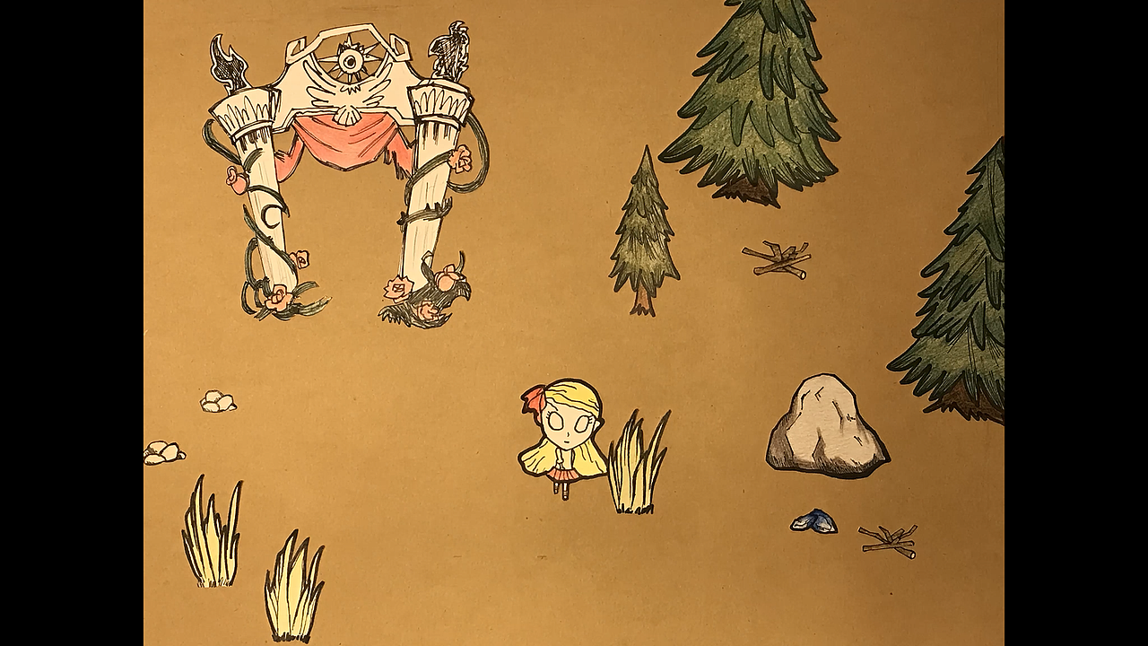 Don't Starve 剪纸风格定格动画（图ZMTMxMjMyOTcy） - 动画片 - 站酷设计师球球璇原创素材 - 站酷ZCOOL