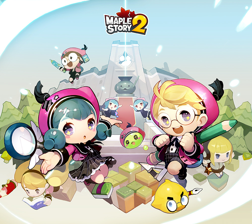 冒险岛2-人物插画