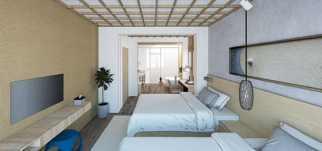 五台山禅意民宿设计