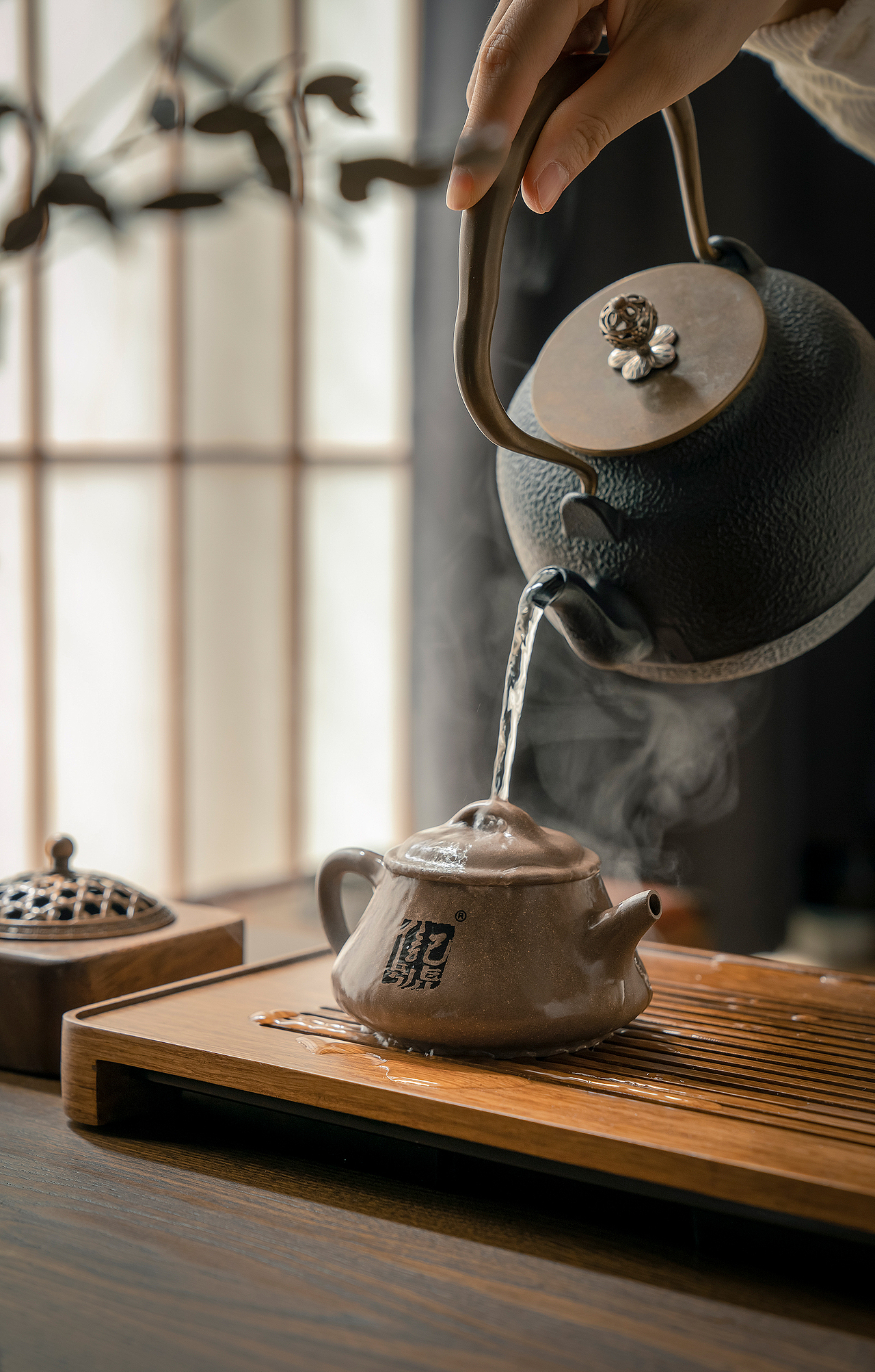 茶器拍摄|信记号紫砂壶