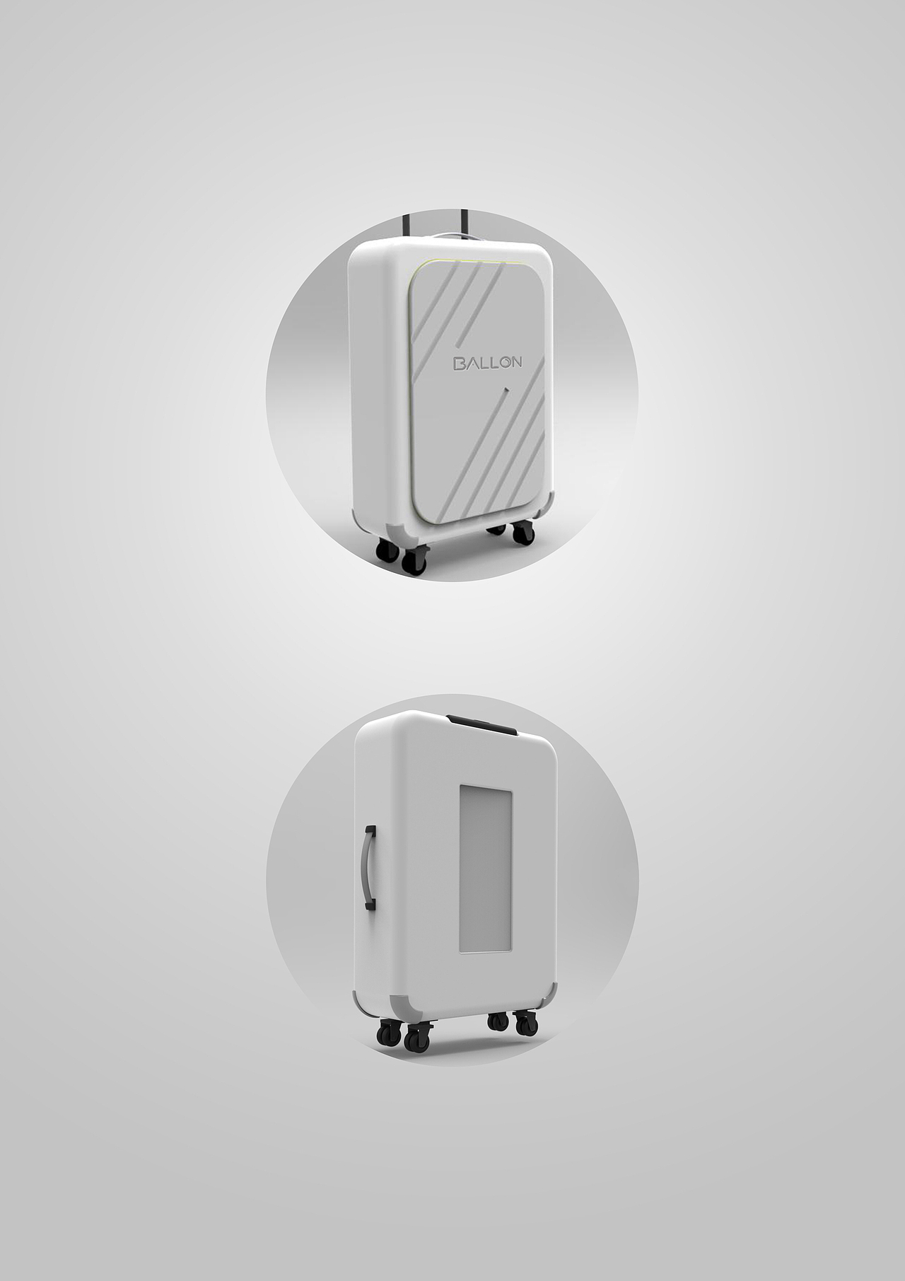 BALLON气囊行李箱设计（图ZNDg2Nzg2MzY=） - 生活用品 - 站酷设计师盐下太多了原创素材 - 站酷ZCOOL