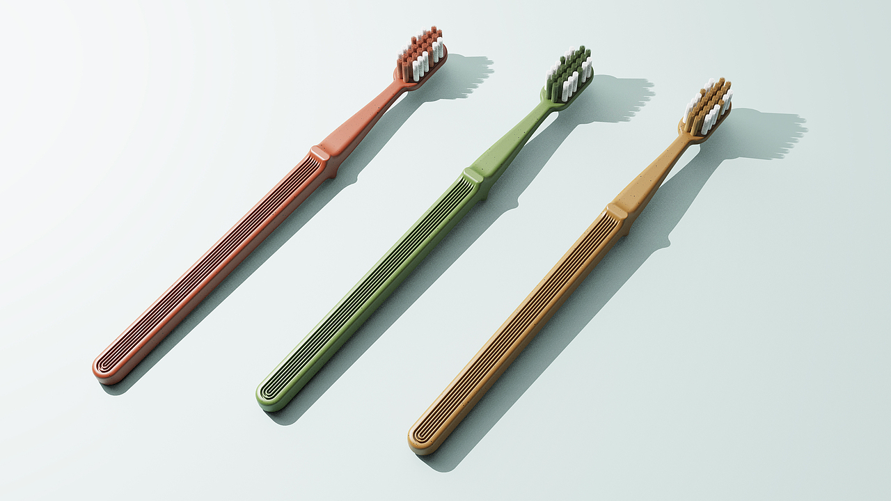 湘妃竹系列牙刷设计