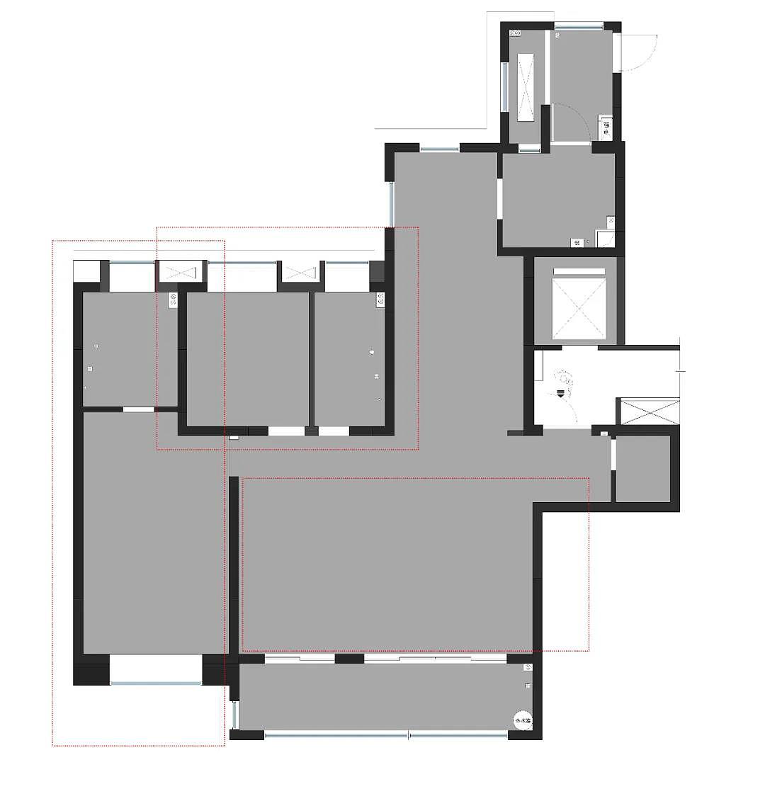 麻吉空间设计|意式 — 信达公园里效果图（图ZMjQxMjY0Nzc2） - 家装设计 - 站酷设计师麻吉空间设计原创素材 - 站酷ZCOOL