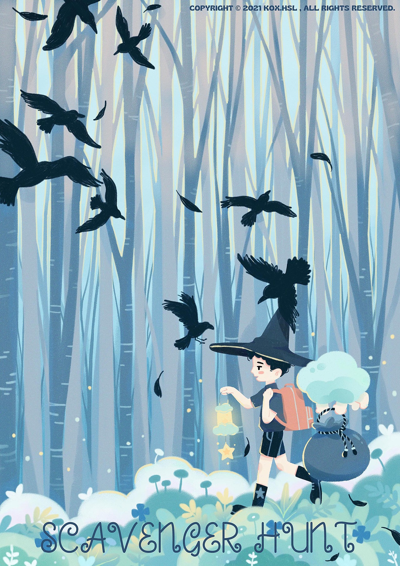 巫师の日常（图ZMjU3ODI4Nzky） - 绘本 - 站酷设计师Kox豪烁郎原创素材 - 站酷ZCOOL