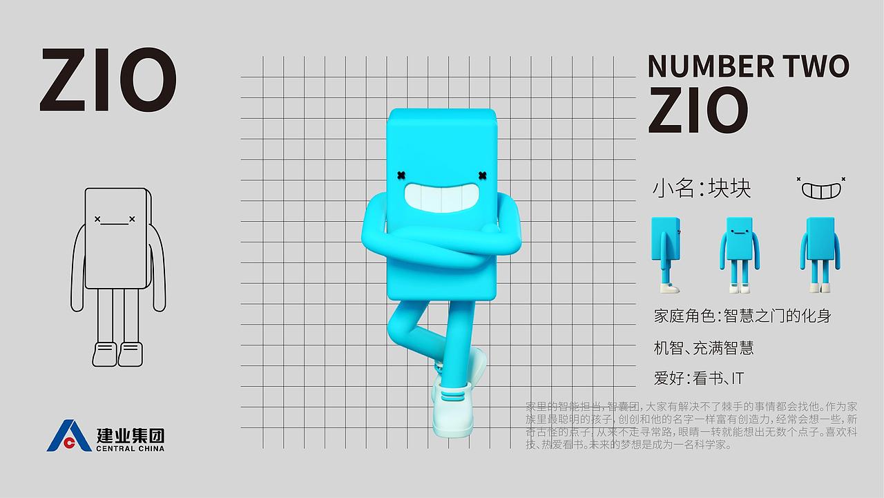 《建业吉祥物》-IP设计