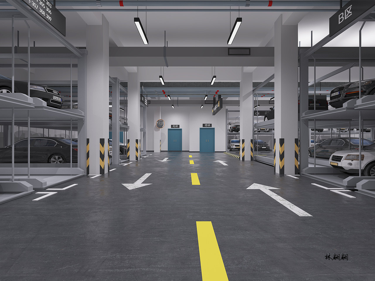 工装|室内停车场