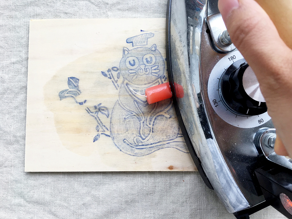 「大工猫#1」木刻版画套色教程(简易版)（图ZODExMzQ5NDA=） - 其他手工艺 - 站酷设计师lengayin原创素材 - 站酷ZCOOL