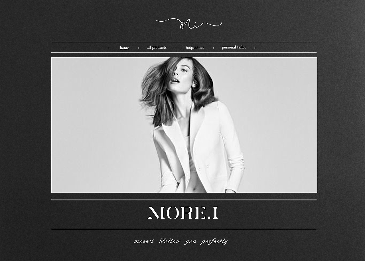 【more.i】服装品牌logo设计