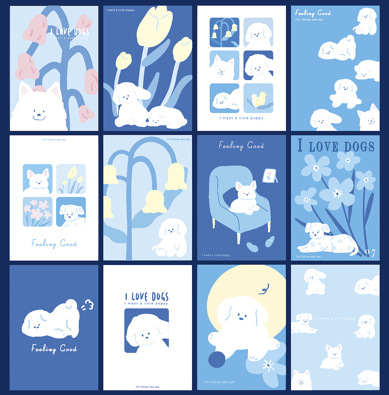 花犬之间（图ZMjkxODY1MTk2） - 艺术插画 - 站酷设计师宇宙空七原创素材 - 站酷ZCOOL