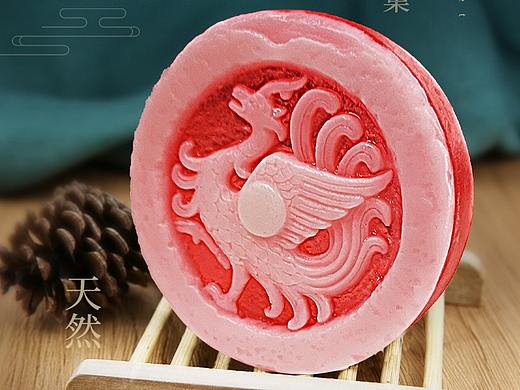 四神兽瓦当手工皂