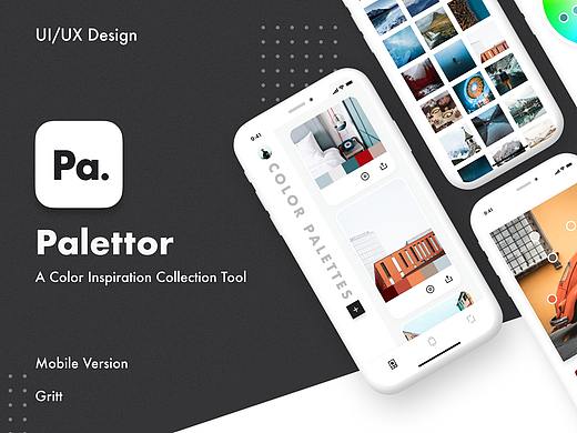 Palettor-配色灵感收集APP（个人主页-ZNDI4NjU1NDA=） - APP界面 - 站酷设计师Irvin.chihp原创素材 - 站酷ZCOOL