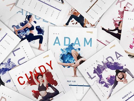 NADAS YOGA 2019年度创意台历