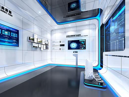 云景信息科技有限公司展厅概念方案设计