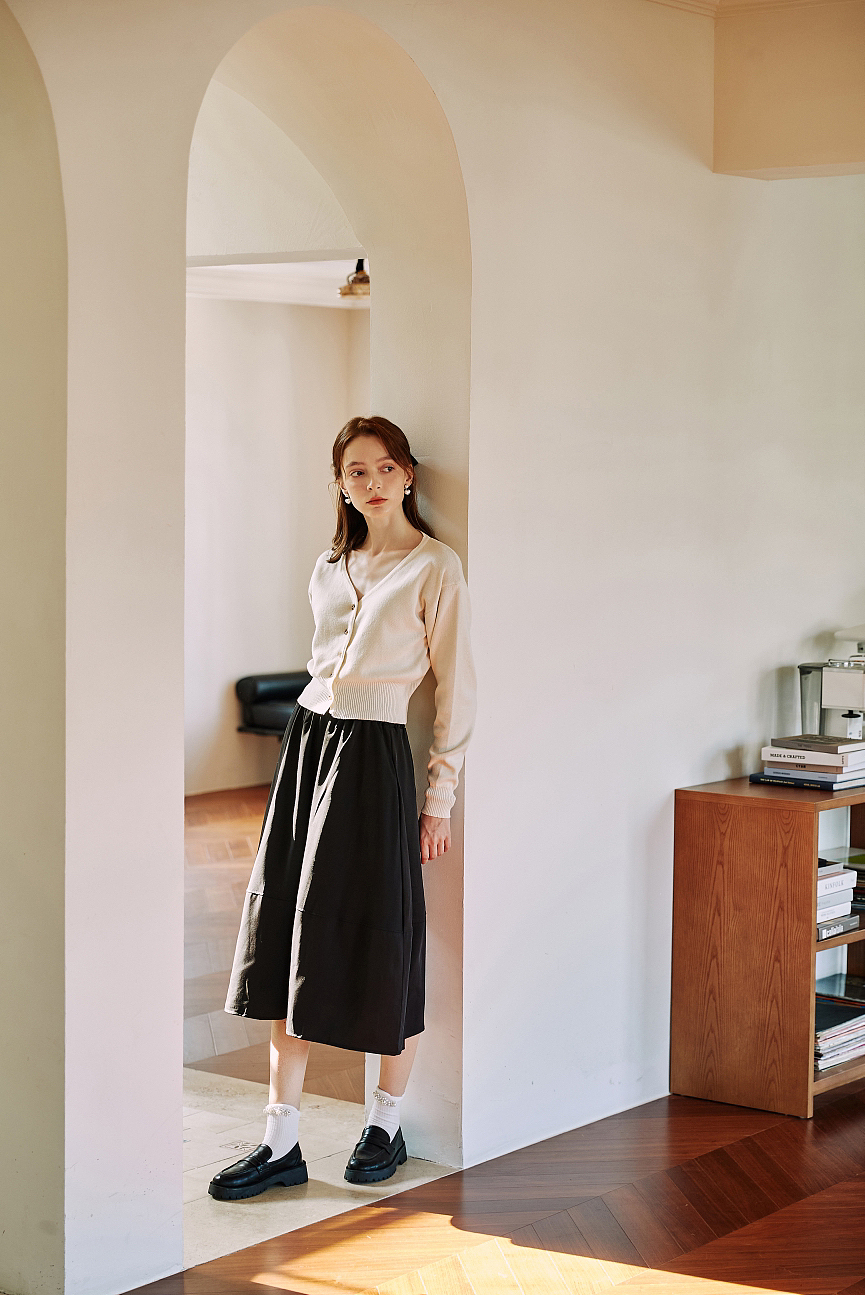 法式居家外模秋冬装