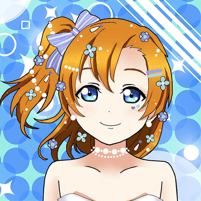 lovelive花与爱丽丝九人可爱动漫头像