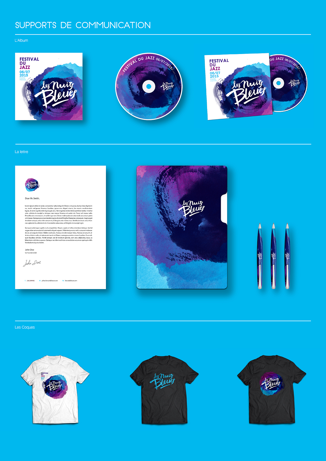 Les Nuits Bleues/ Festival du Jazz（图ZMjUzNDI3NDg=） - 品牌 - 站酷设计师Niico原创素材 - 站酷ZCOOL