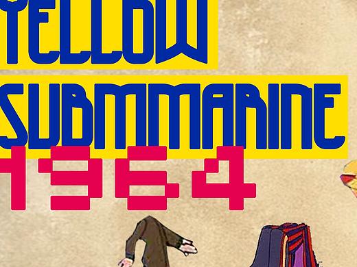 披头士-黄色潜水艇海报(Beatles-Yellow Submarine)