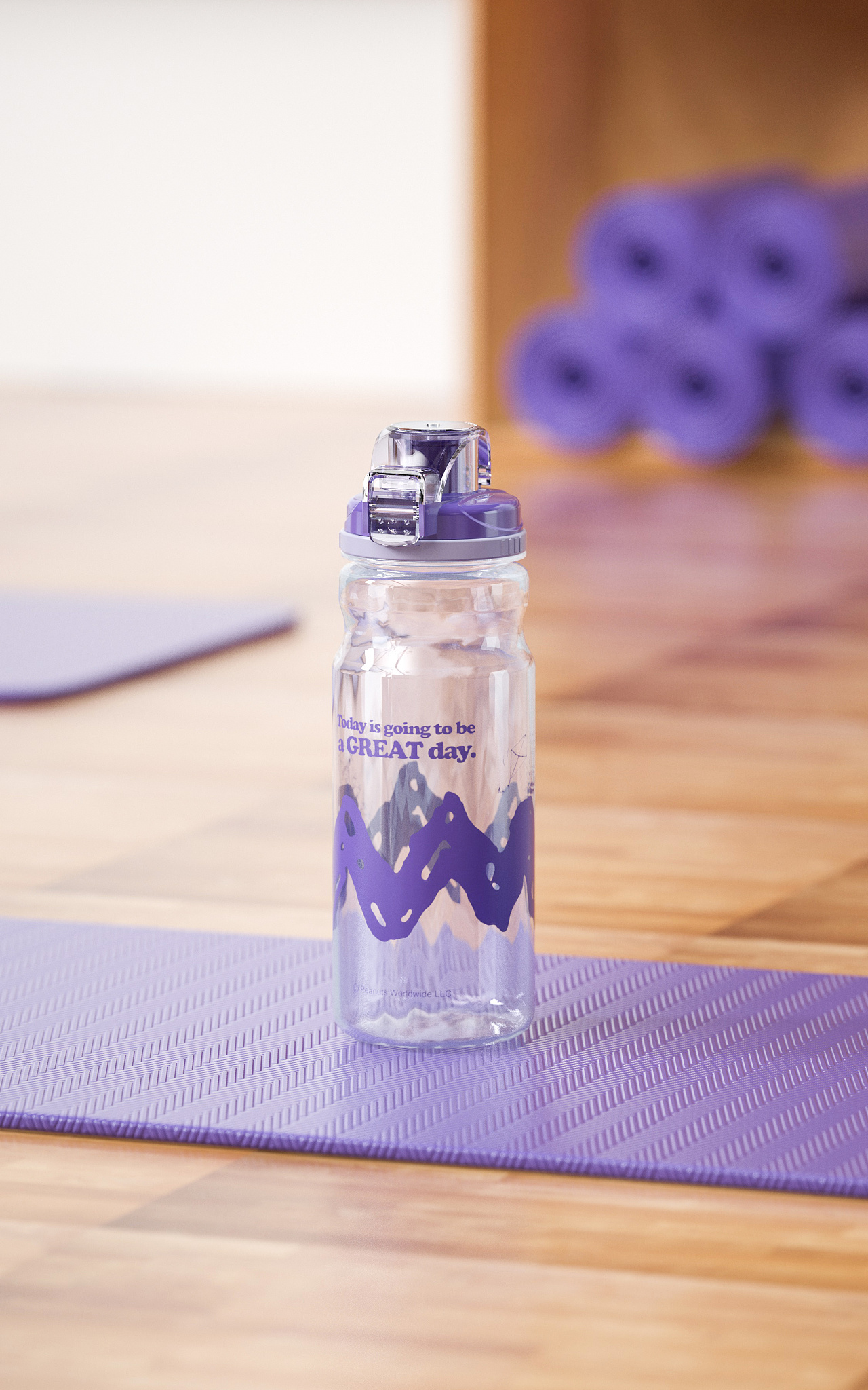 【母婴用品】成人运动水杯详情渲染设计(运动场景)