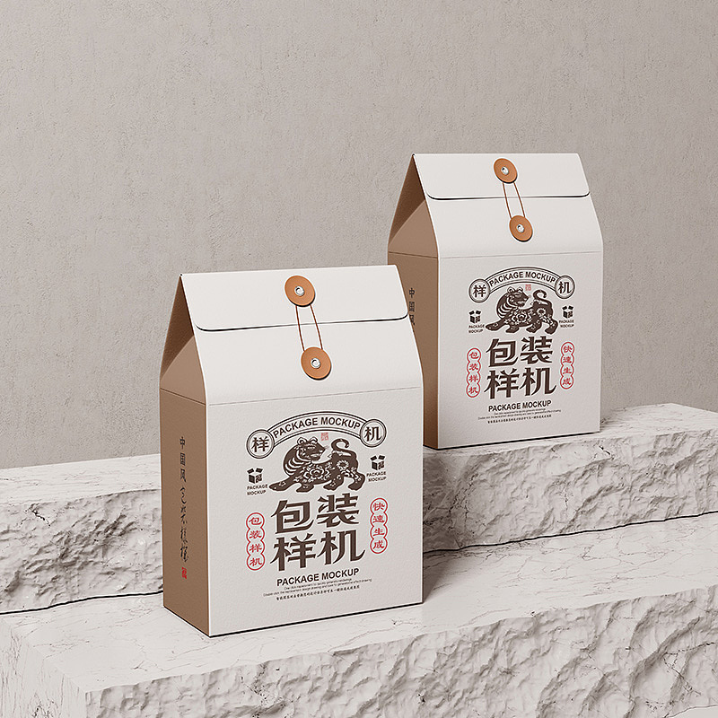 国潮包装样机