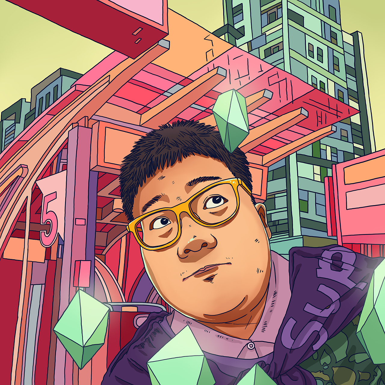 2017年进入尾声的日常小画（图ZOTkyNTE2MDQ=） - 创作习作 - 站酷设计师CHOCO__原创素材 - 站酷ZCOOL