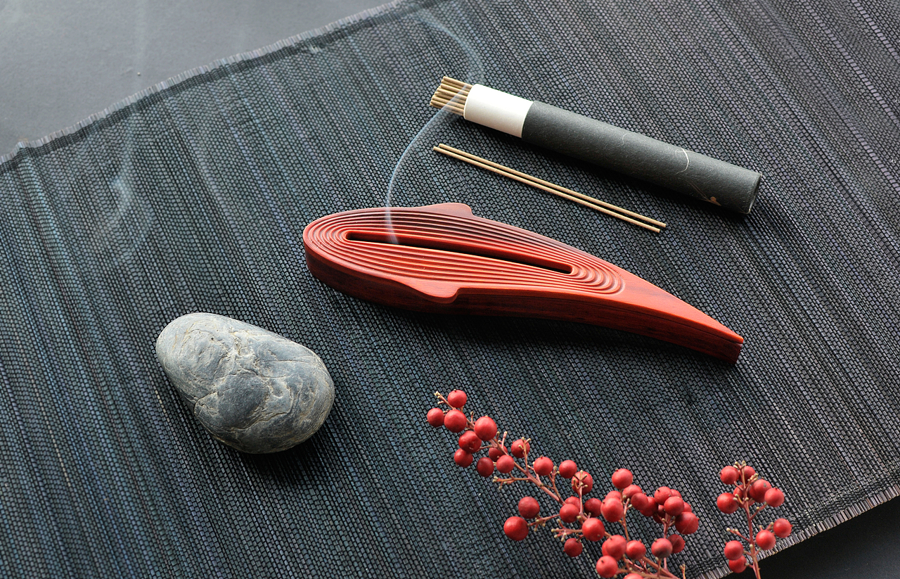 鱼乐 | 檀木熏香器