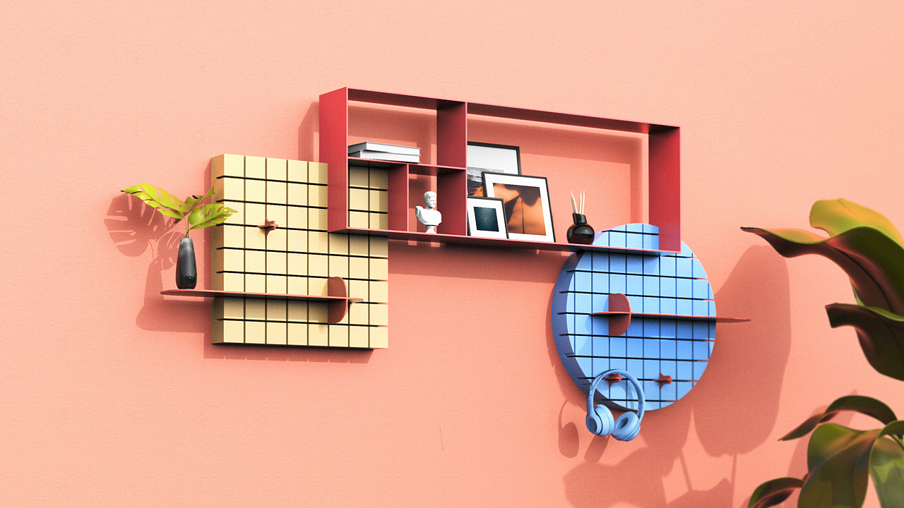 One day One idea-Day 4 - 模块化置物架