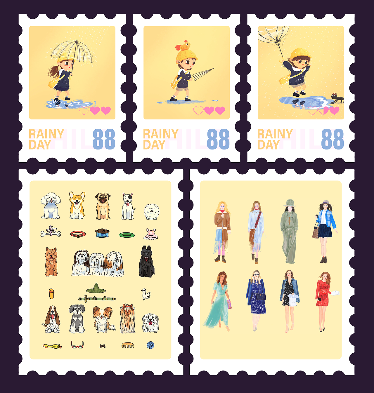 2020摸鲲（图ZMjM3OTIxMTIw） - 艺术插画 - 站酷设计师Fu小蝠原创素材 - 站酷ZCOOL