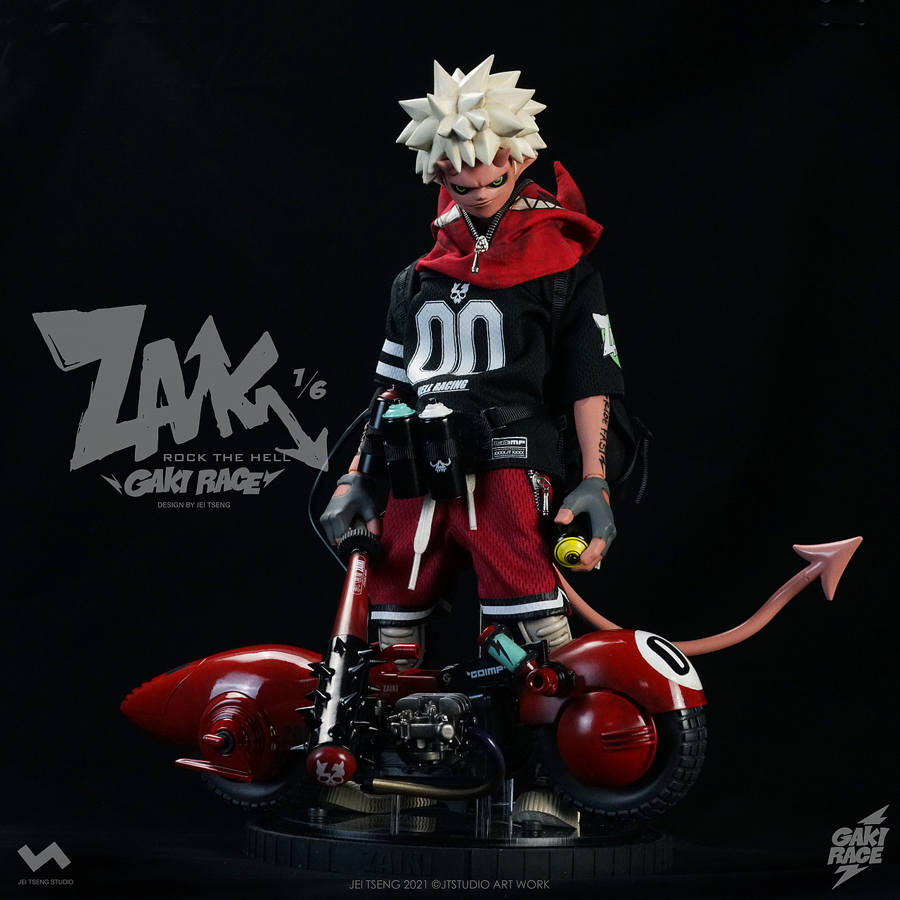 Gaki Race #0 惡魔之子 Zaiki(图ZMjgxNjY4OTA0) - 玩具 - 站酷设计师JTstudio原创素材 - 站酷ZCOOL