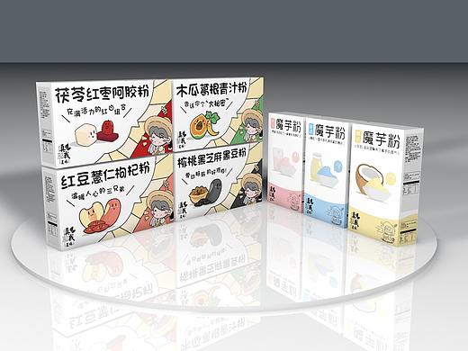 粗粮品牌包装设计--Runway润物设计