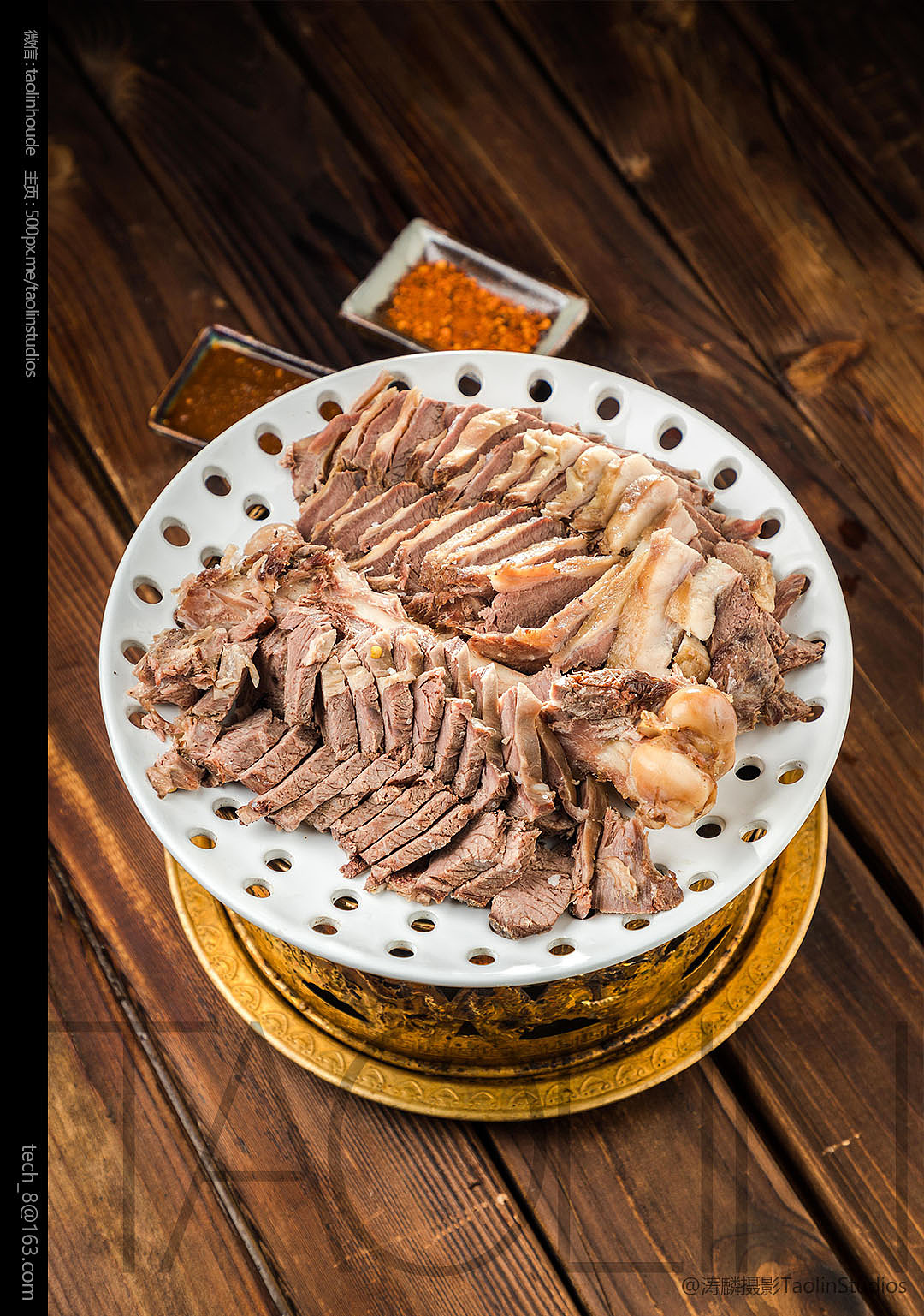 大内蒙美食铜锅涮羊肉