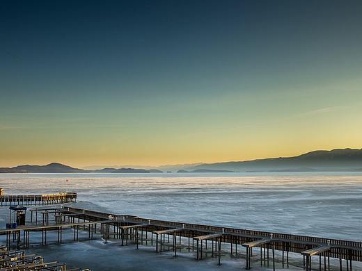 波尔森Polson冬季美景5K壁纸