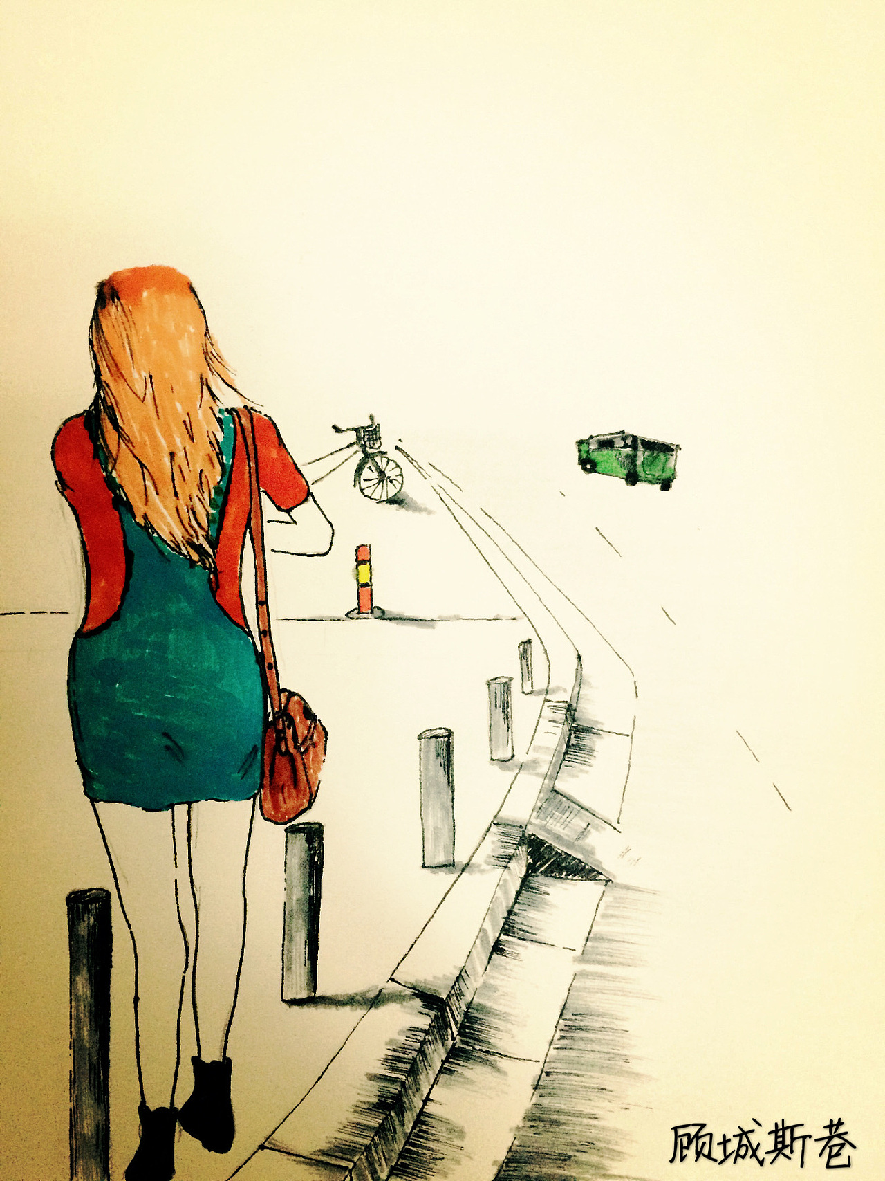 进步_顾城斯巷-站酷zcool