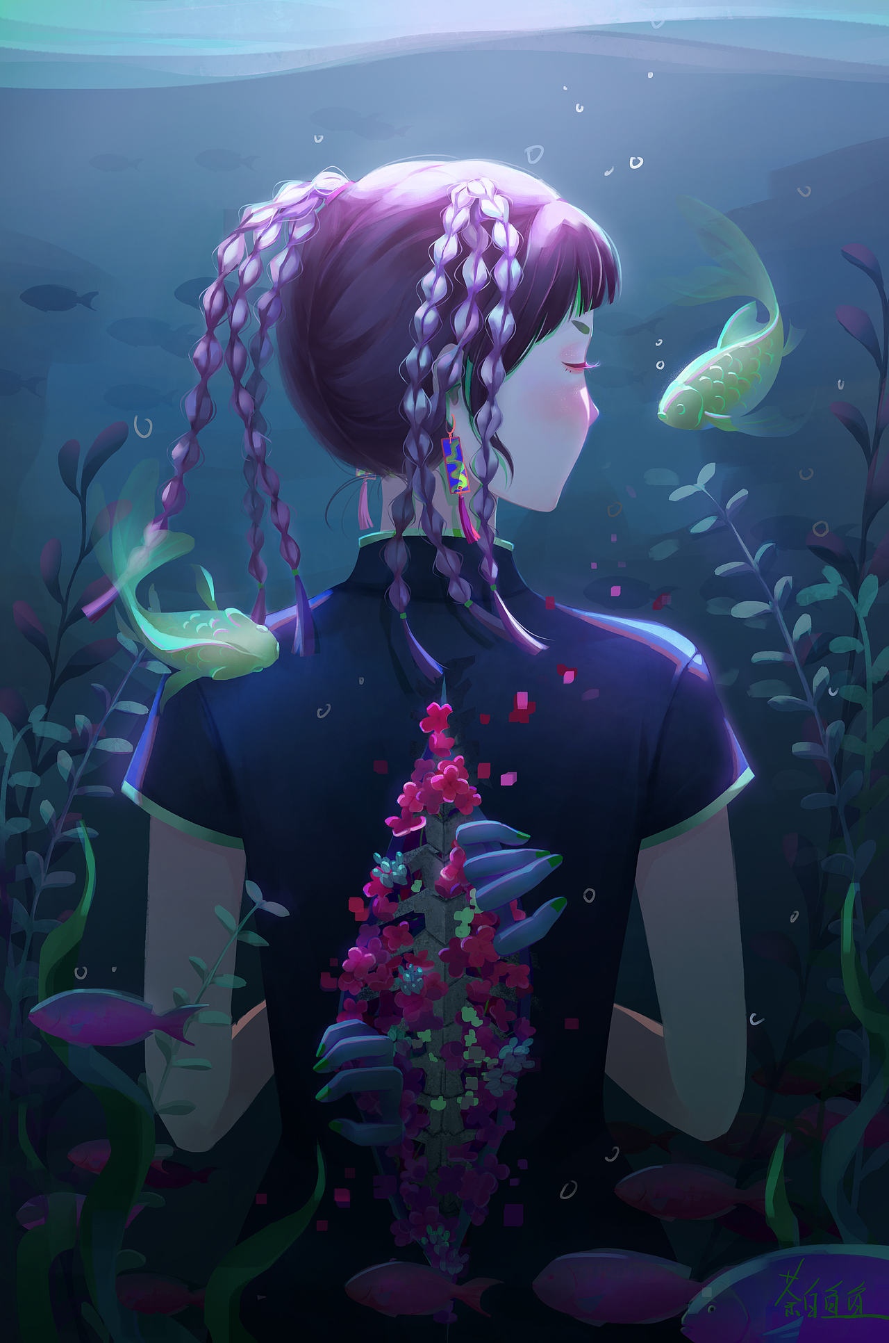 海底（图ZMjM1ODY4MTA4） - 创作习作 - 站酷设计师凹凸凸荼原创素材 - 站酷ZCOOL